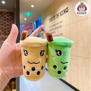 Móc khóa trà sữa, Móc khóa nhồi bông hình trà sữa siêu cute