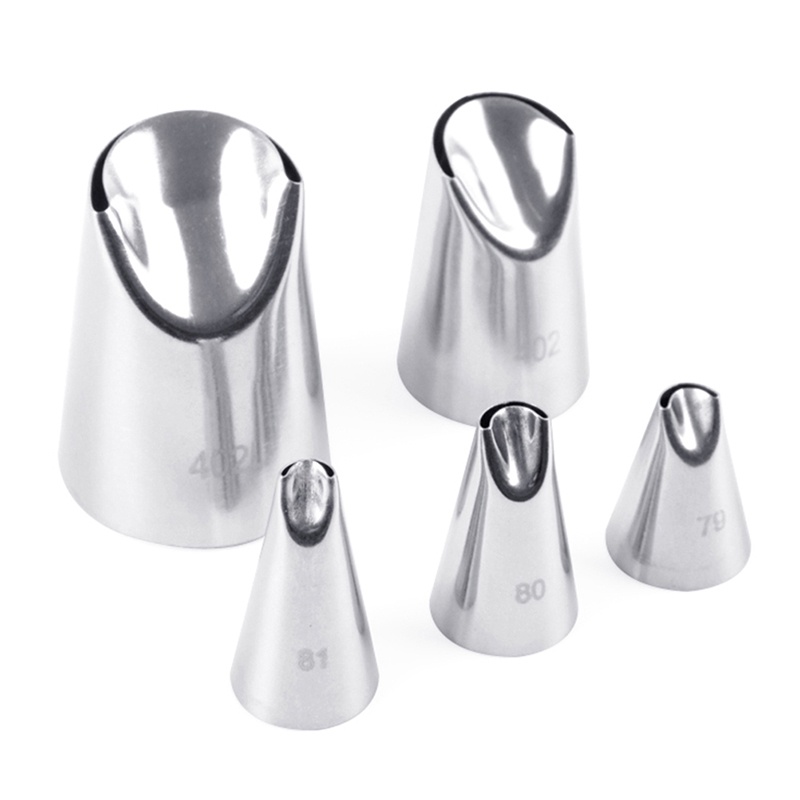 Bộ 5 Dụng Cụ Trang Trí Bánh Kem Bằng Thép Không Gỉ Yancrane3