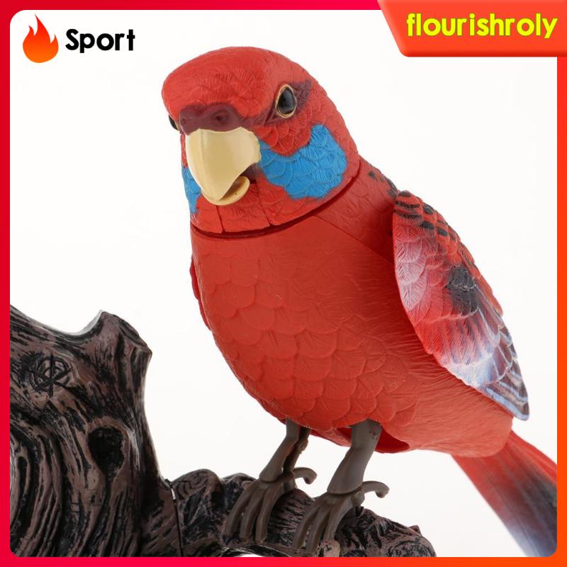 Đồ Chơi Điện Tử Biết Nói Cảm Ứng Giọng Nói Nhiều Màu Sắc Dành Cho Chim Vẹt