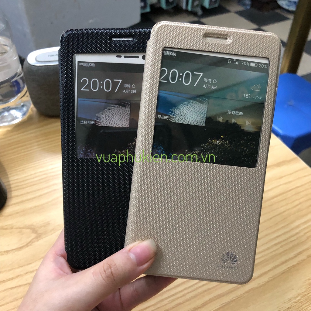 Bao da Huawei GR5 2016/Honor 5x chính hãng Kacone S-View đẹp nhất, cao cấp - vuaphukien