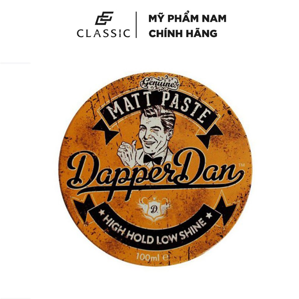 [HÀ NỘI] Sáp Vuốt Tóc Dapper Dan Matte Paste 100ml