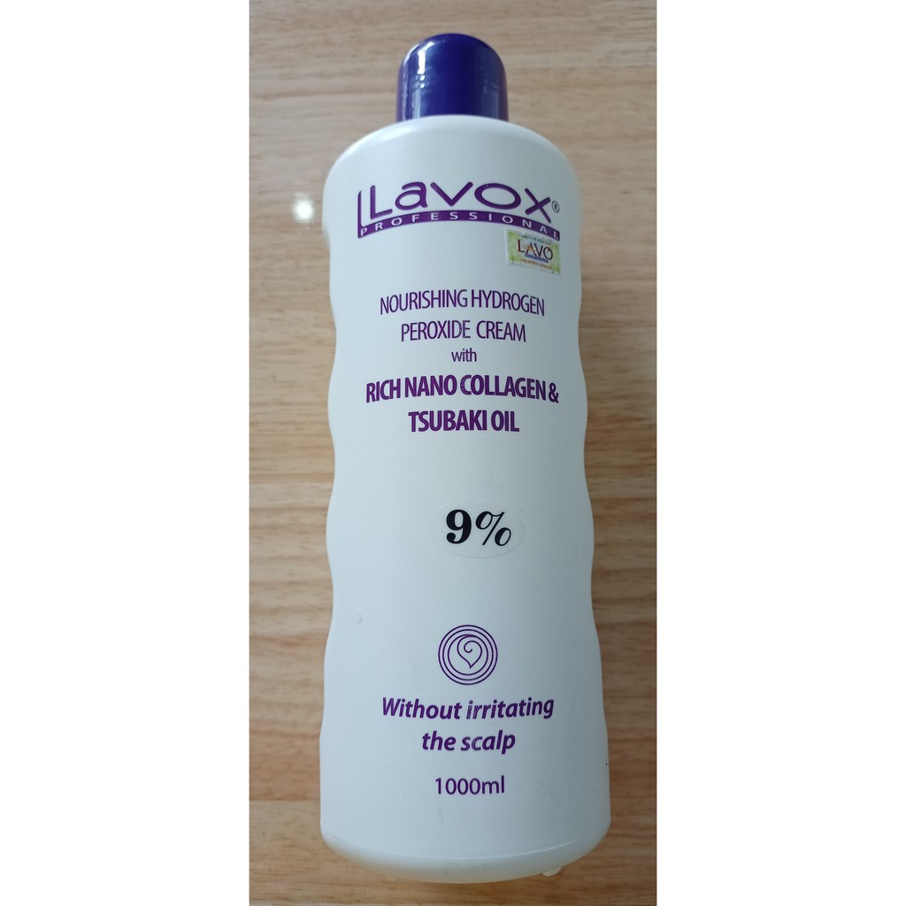 Oxy lavox dung dịch trợ nhuộm - phụ liệu tóc