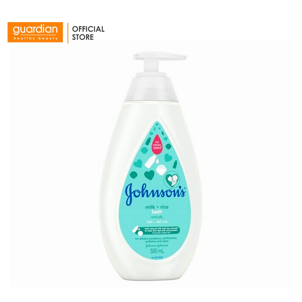 Sữa Tắm Johnson's Baby Chứa Sữa Và Gạo 500ml