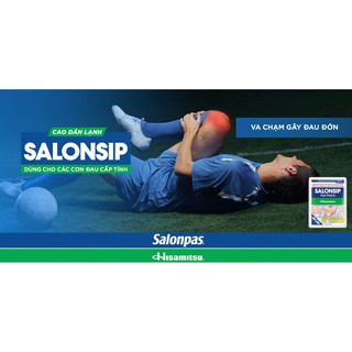 SALONSIP-CAO DÁN LẠNH, LÀM LẠNH, GIẢM SƯNG