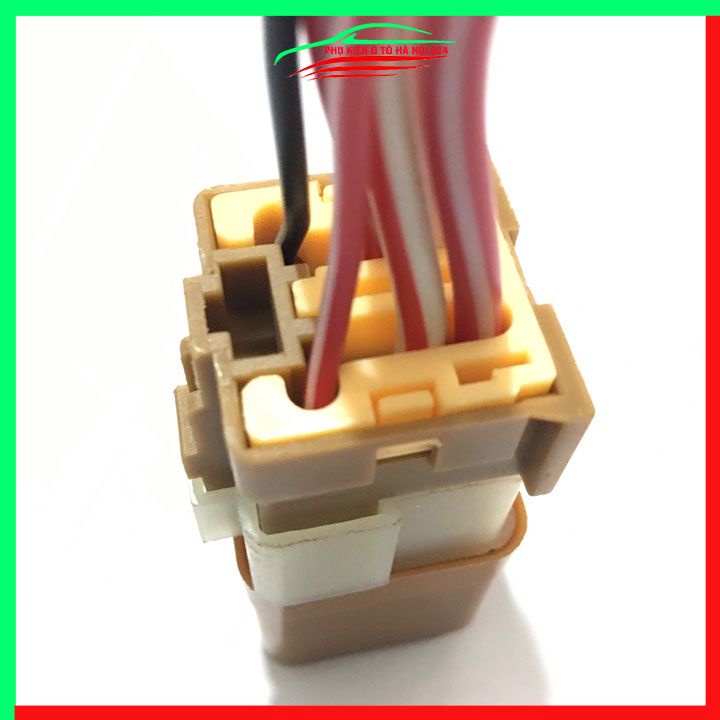 Rơ le ô tô 12V 6 chân nâu