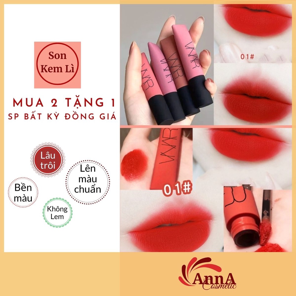 Son Kem Lì Drohoo Lâu Trôi Không Thấm Nước Mềm Mượt Không Lem Nội Địa Trung  Mẫu Mới 3,5g –AnnA.4.0.Cosmetic