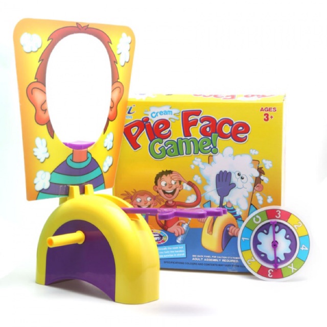 Pie face game