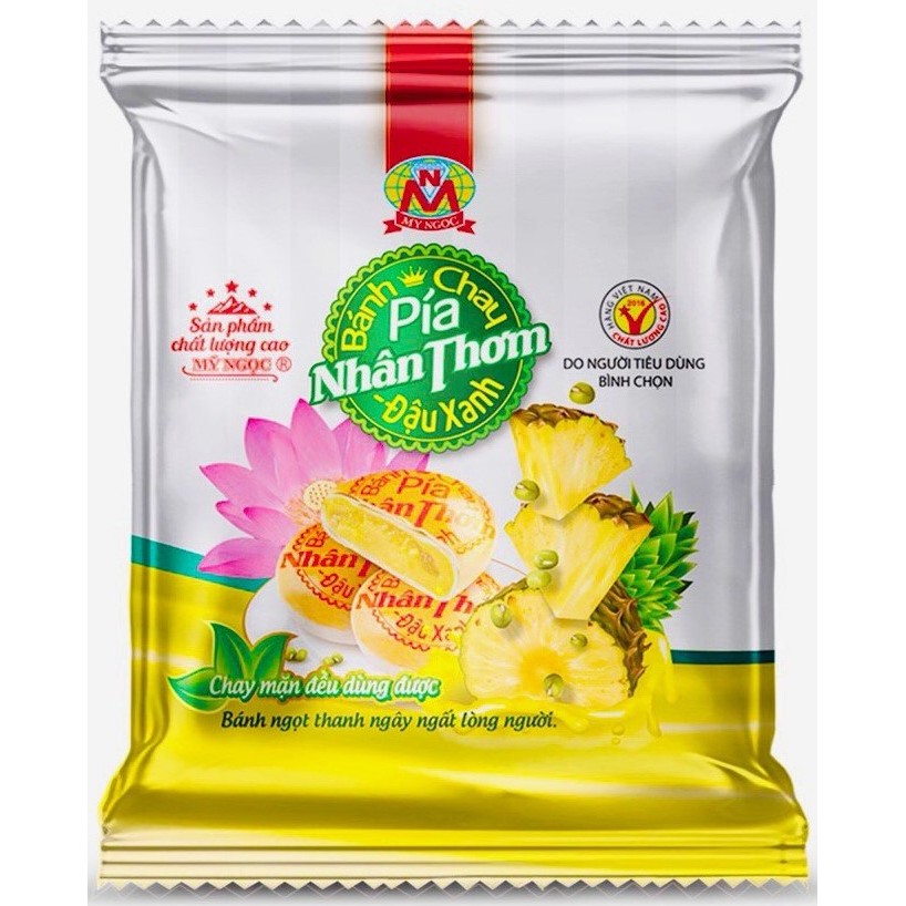 1 COMBO 4 bánh PÍA chay SẦU RIÊNG hảo hạng - SẦU RIÊNG tươi, KHOAI LANG TÍM, sầu riêng YẾN MẠCH, THƠM chín CHANH tươi