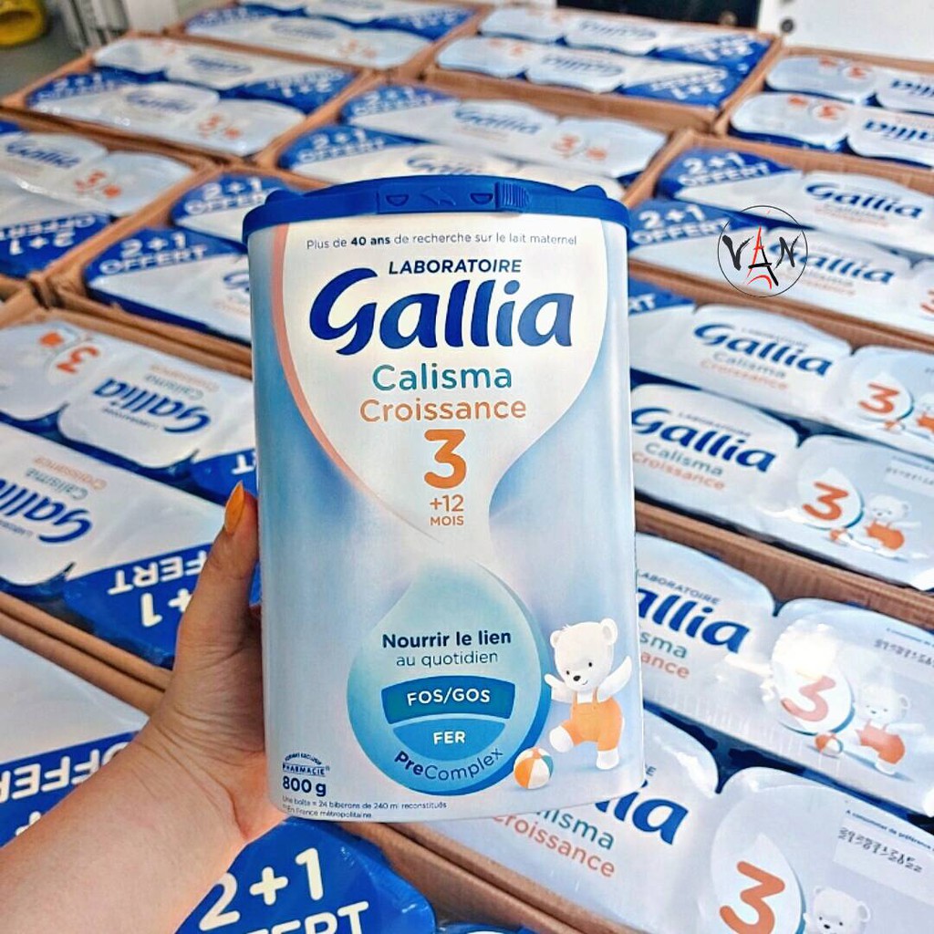 [ Gallia hàng pháp] Sữa gallia 800g số 3 và số 4