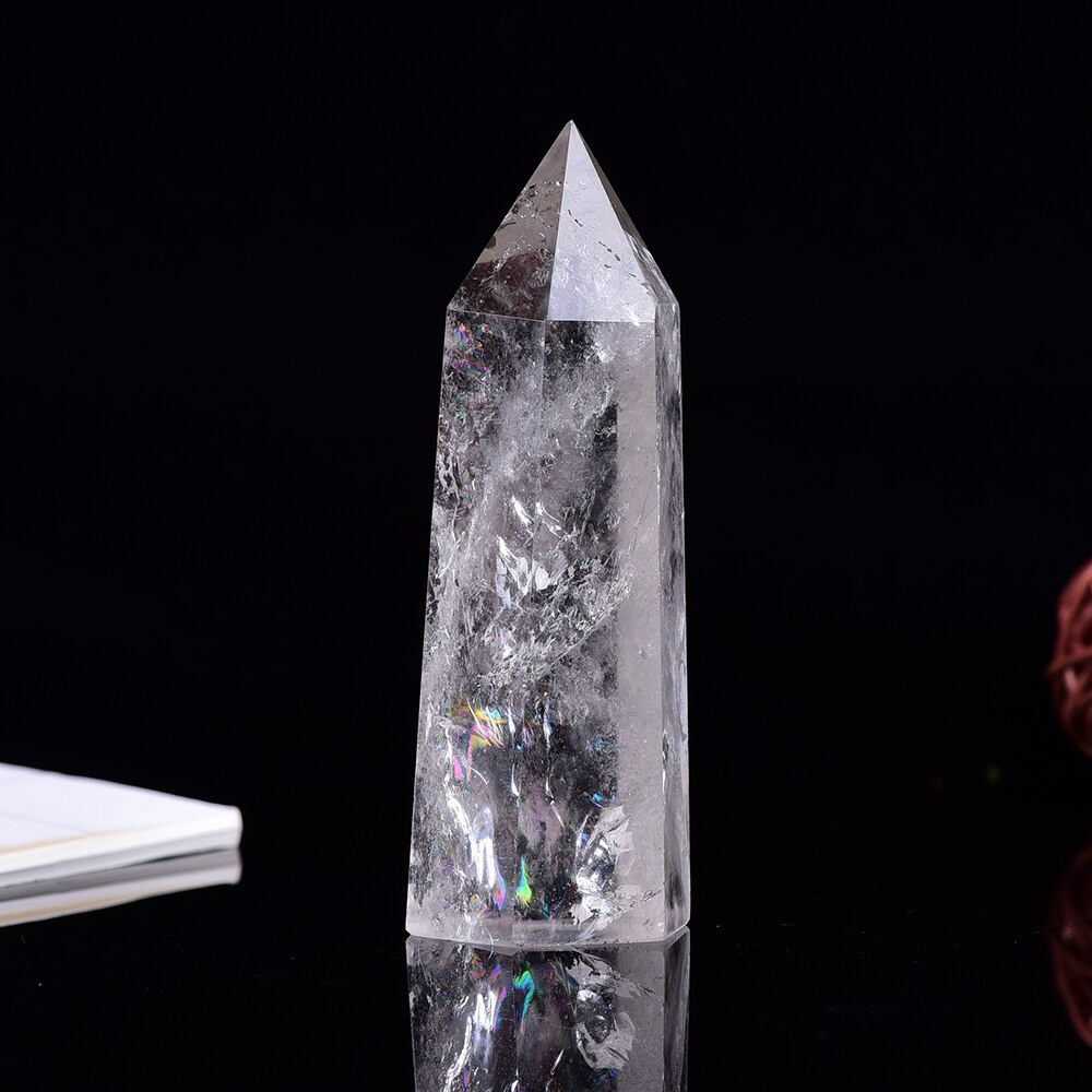 Trụ đá thanh tẩy Clear Quartz