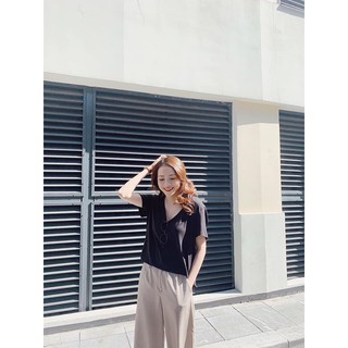 quần culottes ly trên