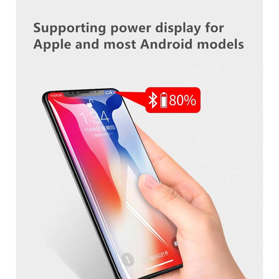 DGT Sạc nhanh mới Tai nghe không dây Bluetooth Tai nghe thể thao HD Stereo | BigBuy360 - bigbuy360.vn