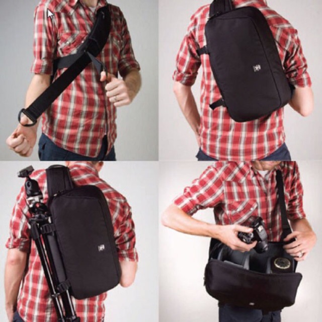 [Mã ELMS5 giảm 7% đơn 300K] TÚI MÁY ẢNH CRUMPLER QUICK ESCAPE SLING L+M