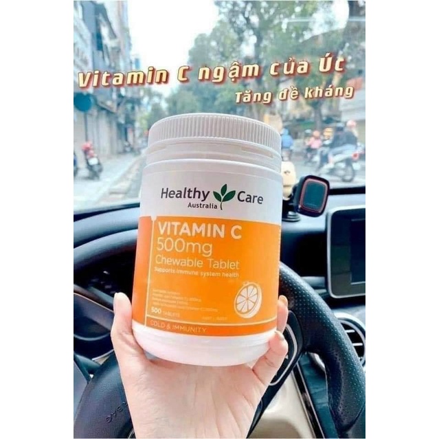 Viên Uống Bổ Sung Vitamin C Healthy Care Vitamin C 500mg – 500 Viên