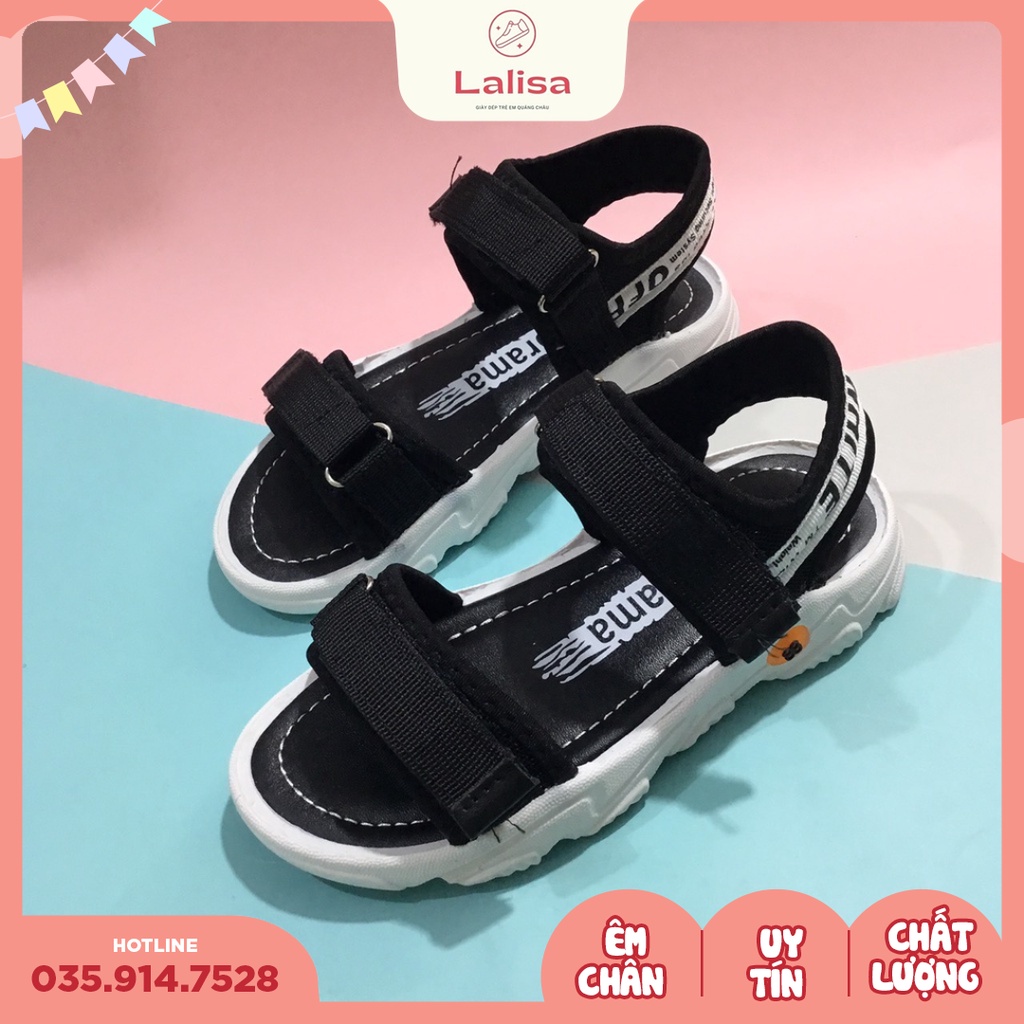 [Hàng chính hãng] Dép Sandal Cho Bé Gái, Dép Quai Hậu, Thời Trang Phong Cách LALISA, Size từ 33 - 38, A263-264