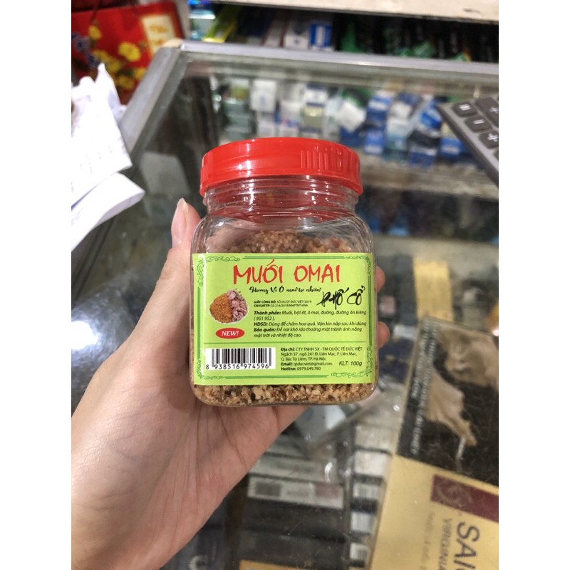 Muối ô mai hiệu Bà Thu 100g