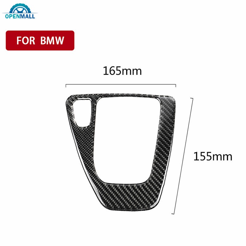 Khung bọc vành cần số chất liệu carbon fiber cho xe ô tô BMW E92 E93 E90