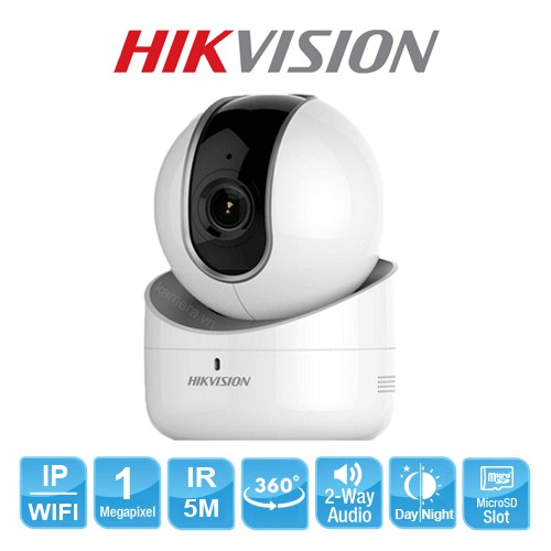 <Chính Hãng> Camera HIKVISION IP Wifi Giám Sát DS-2CV2Q01EFD-IW 1Mp HD 720p