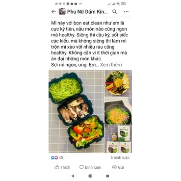 MỲ CẢI KATE HỮU CƠ SURIFARM (400g )ĂN KIÊNG GIẢM CÂN-EATCLEAN-HẬU KETO