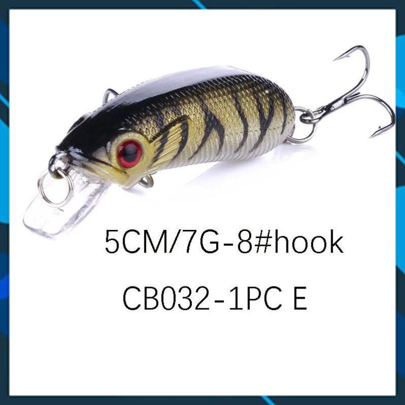 [Chất Lượng] MỒI LURE 3D Chuyên Đồ Câu Lure Dài 5cm nặng 7gr_ LURE _14