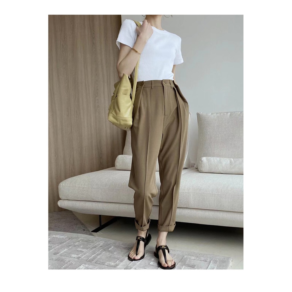 Quần Tây Công Sở Nữ Dáng Baggy - V09 | BigBuy360 - bigbuy360.vn