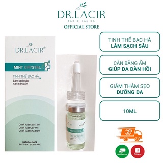 Mini Toner Tinh Thể Bạc Hà Drlaicr -Chai 10ml-Giúp Co Nhỏ Lỗ Chân Lông Và Cân Bằng Độ Ẩm