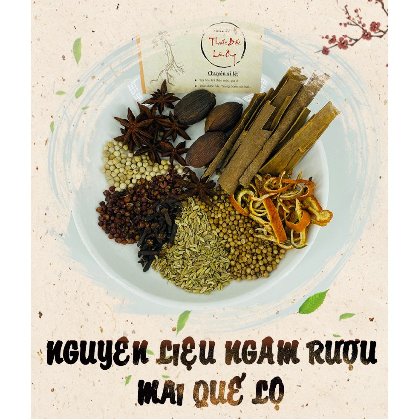Nguyên Liệu Ngâm Mai Quế Lộ