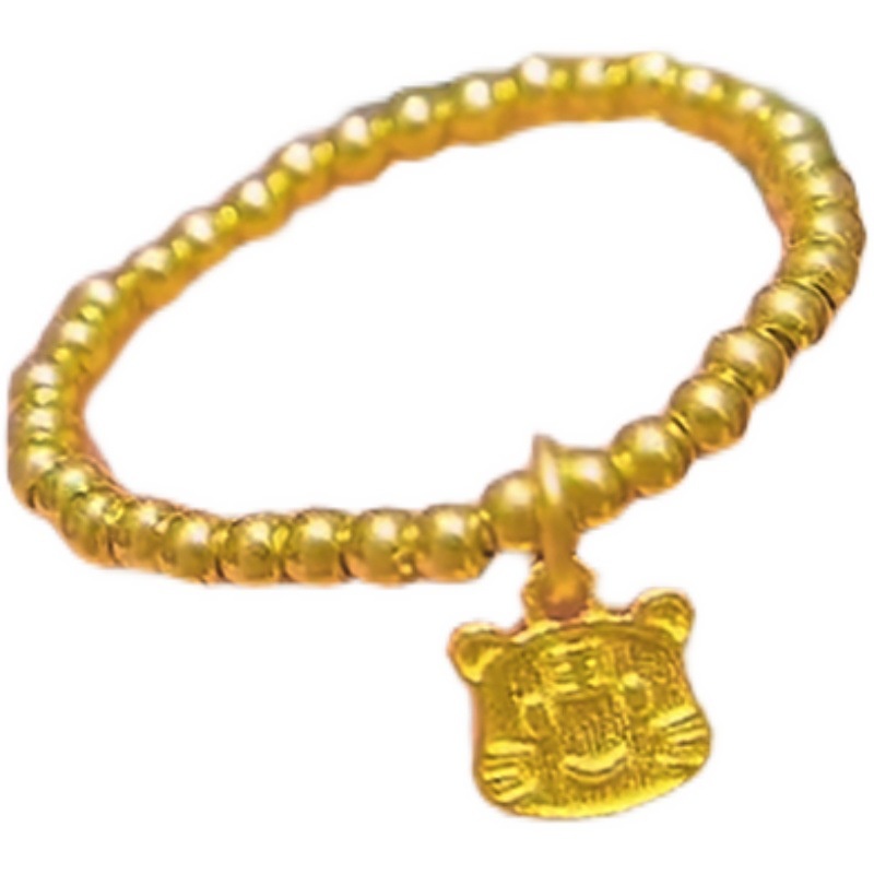 Nhẫn Đính Hạt Mạ Vàng Hình Con Hổ Độc Đáo Thời Trang Xuân Hè Cho Nữ