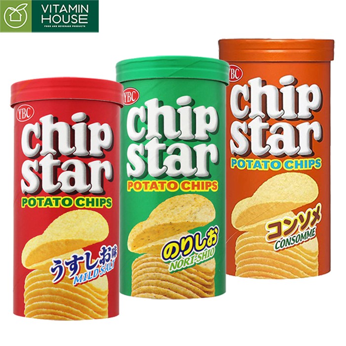 Snack Khoai Tây YBC Chipstar Nhật 50g