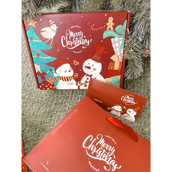 Hộp quà noel size 13*13*10