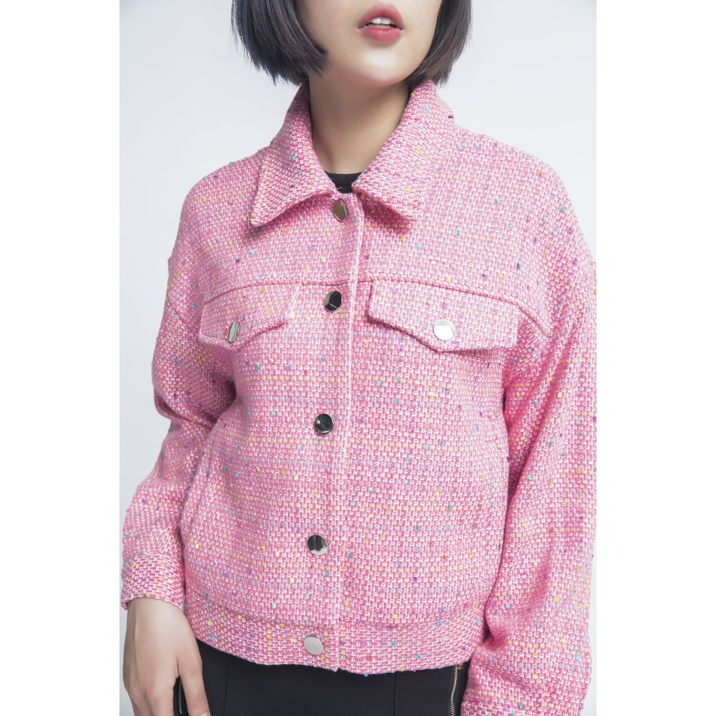 [NHẬP WABRTL5 GIẢM 10% TỐI ĐA 50K ĐH 250K ]Áo khoác dạ cổ đức nữ IVY moda MS 70B6806