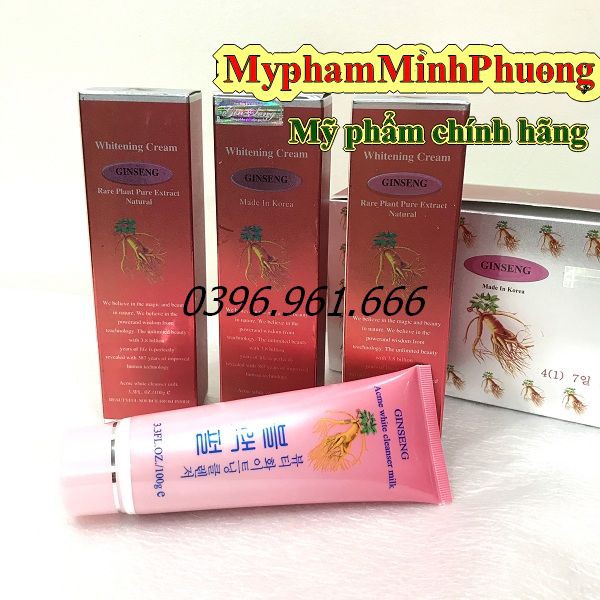 Sữa rửa mặt GINSENG hàn quốc