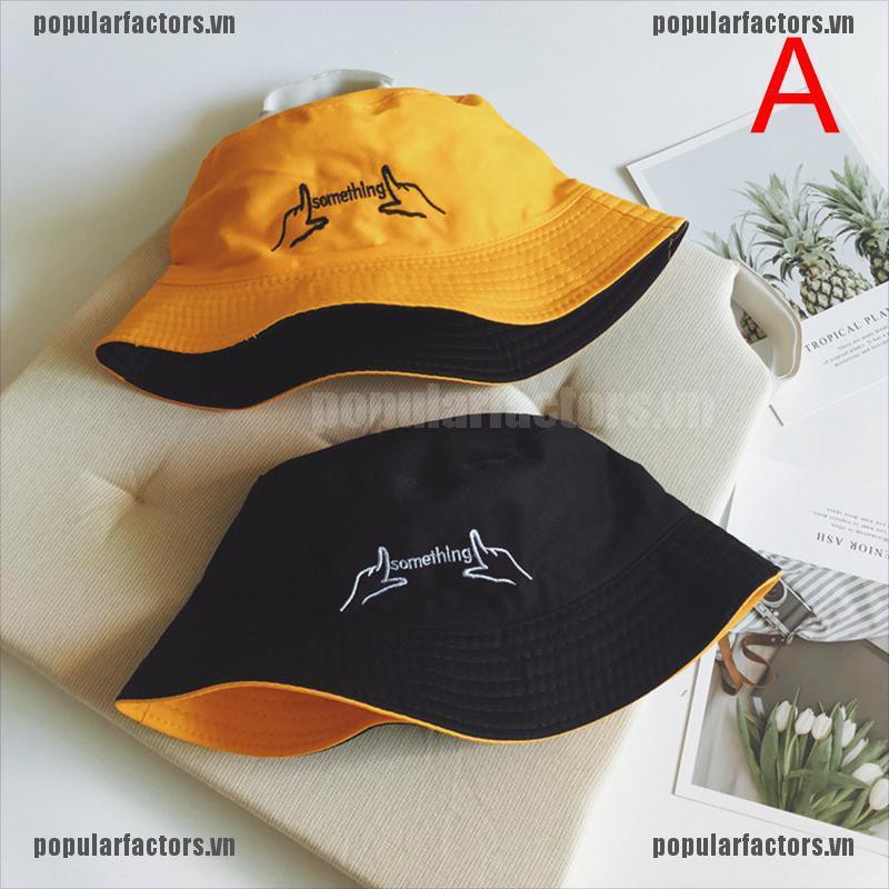 Nón Vành cotton Hai Mặt Thời Trang Dành Cho Nam Và Nữ