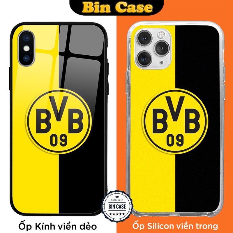 ⚽Ốp Lưng Borussia Dortmund Vàng Đen ⚽Ốp iPhone Bóng Đá Đức iphone 13 12 11 Pro Max 6s 6 7 8 Plus X Xr Xs Max BONGDA114