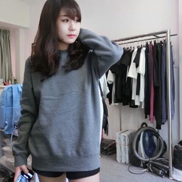 Áo Nỉ Bông Trơn