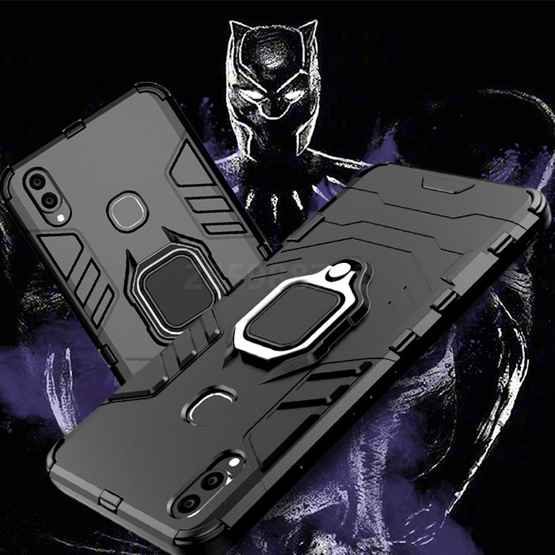 Ốp lưng điện thoại chống sốc họa tiết áo giáp Iron Man cho Samsung S9 S8 S20 Plus Ultra A21S M51 M31 A51 A71 A01 A50 A50S A30S A70 A30 A20