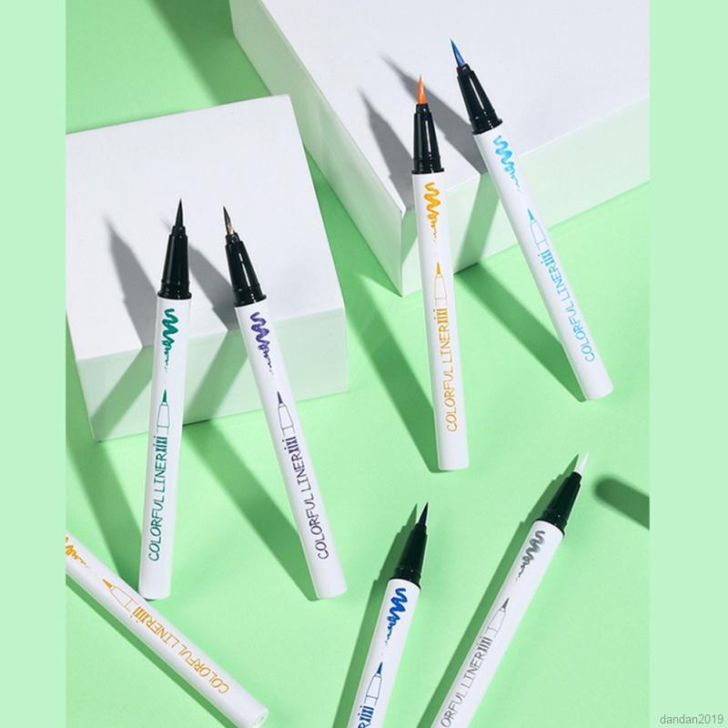 (Hàng Mới Về) Bút Kẻ Mắt Dạng Lỏng 8 Màu Tùy Chọn Chống Nước Nhanh Khô Tiện Dụng | BigBuy360 - bigbuy360.vn