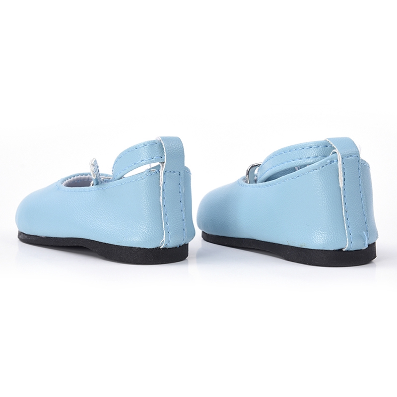 Giày Búp Bê Da 18 Inch G1c3 Phối Dây Thắt Nơ Xinh Xắn Cho Nữ