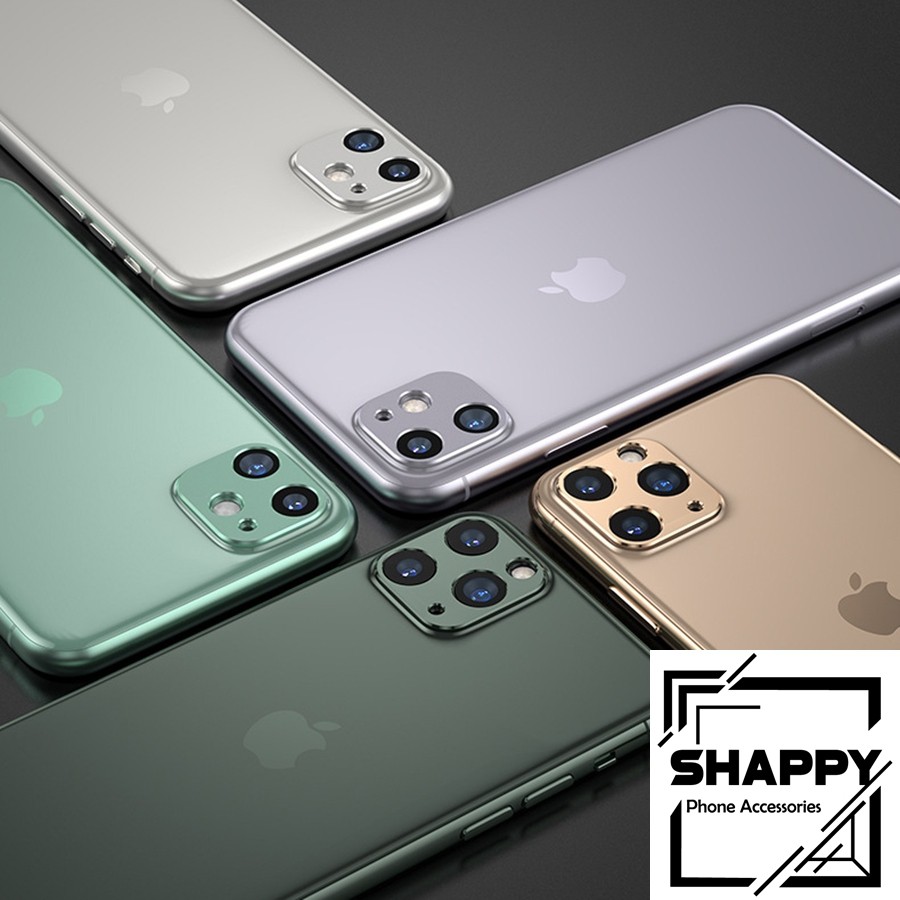 Viền Chụp Nhôm Camera Dành Cho IPhone 11/11Pro/11ProMax [Shappy Shop]