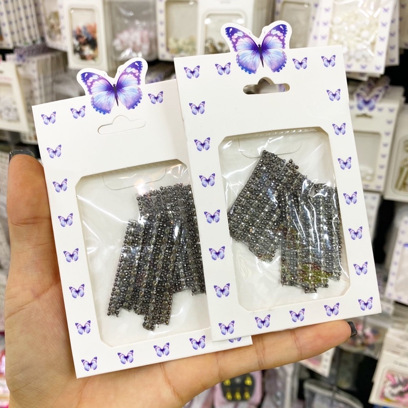 Dây đá viền bi đen