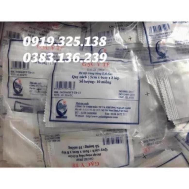 Gạc 5x6x8 lớp(10c/gói)  - An Lành