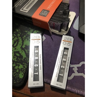 Hộp 12 Lọ Ruột Chì Kim 2B 0.5mm