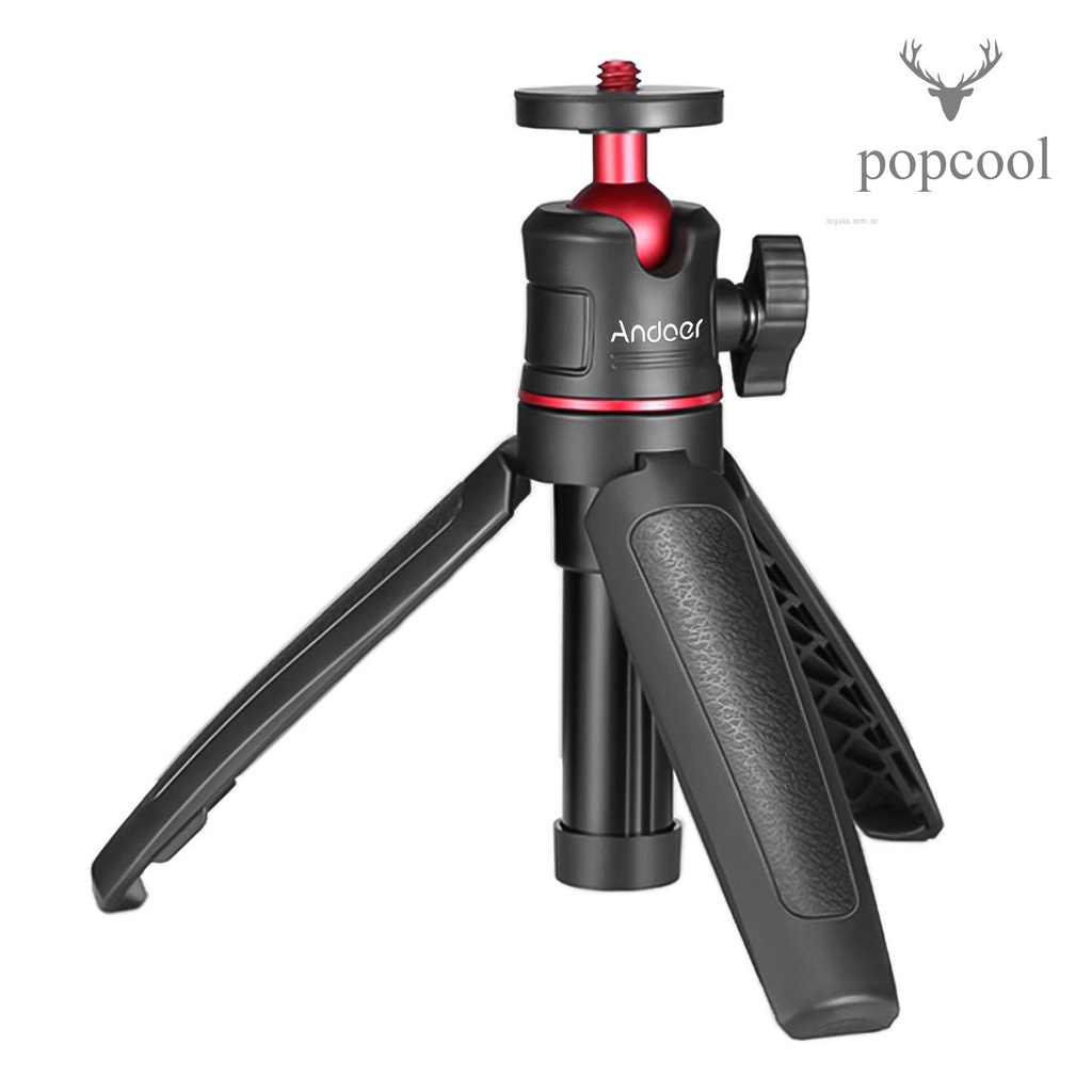 Giá Đỡ Ba Chân Andoer MT-08 Mini Để Bàn Có Đầu Bóng Vít 1 / 4 Inch | BigBuy360 - bigbuy360.vn
