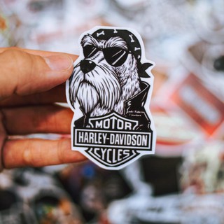 Set 100 Sticker hình dán - Harley Davidson