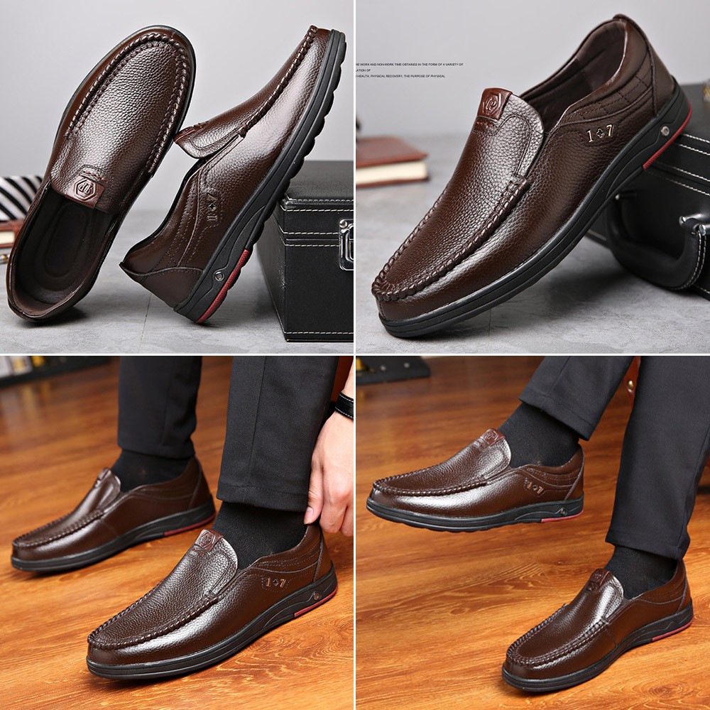 Giày mọi, giày lười big size cỡ lớn (EU:45-46) cho nam chân to | BigBuy360 - bigbuy360.vn