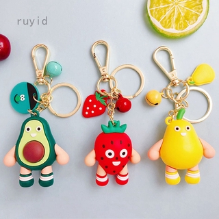 Móc Khóa Hình Búp Bê Trái Cây Xinh Xắn