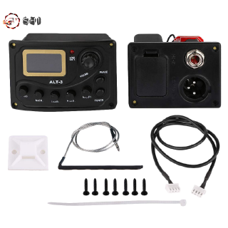 Bộ Cân Bằng Guitar Acoustic 5-band Eq Hiển Thị Âm Lượng Lcd G8V