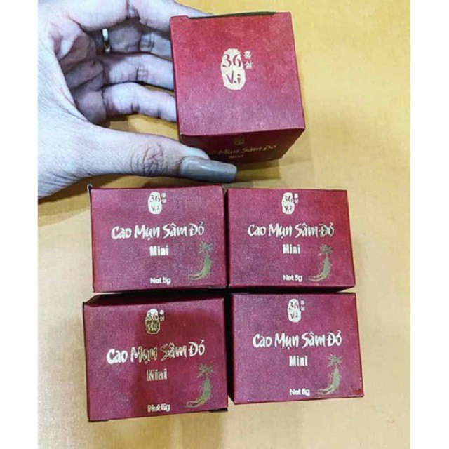 [Hàng Công Ty] Cao mụn sâm đỏ MEEA ORGANIC mini