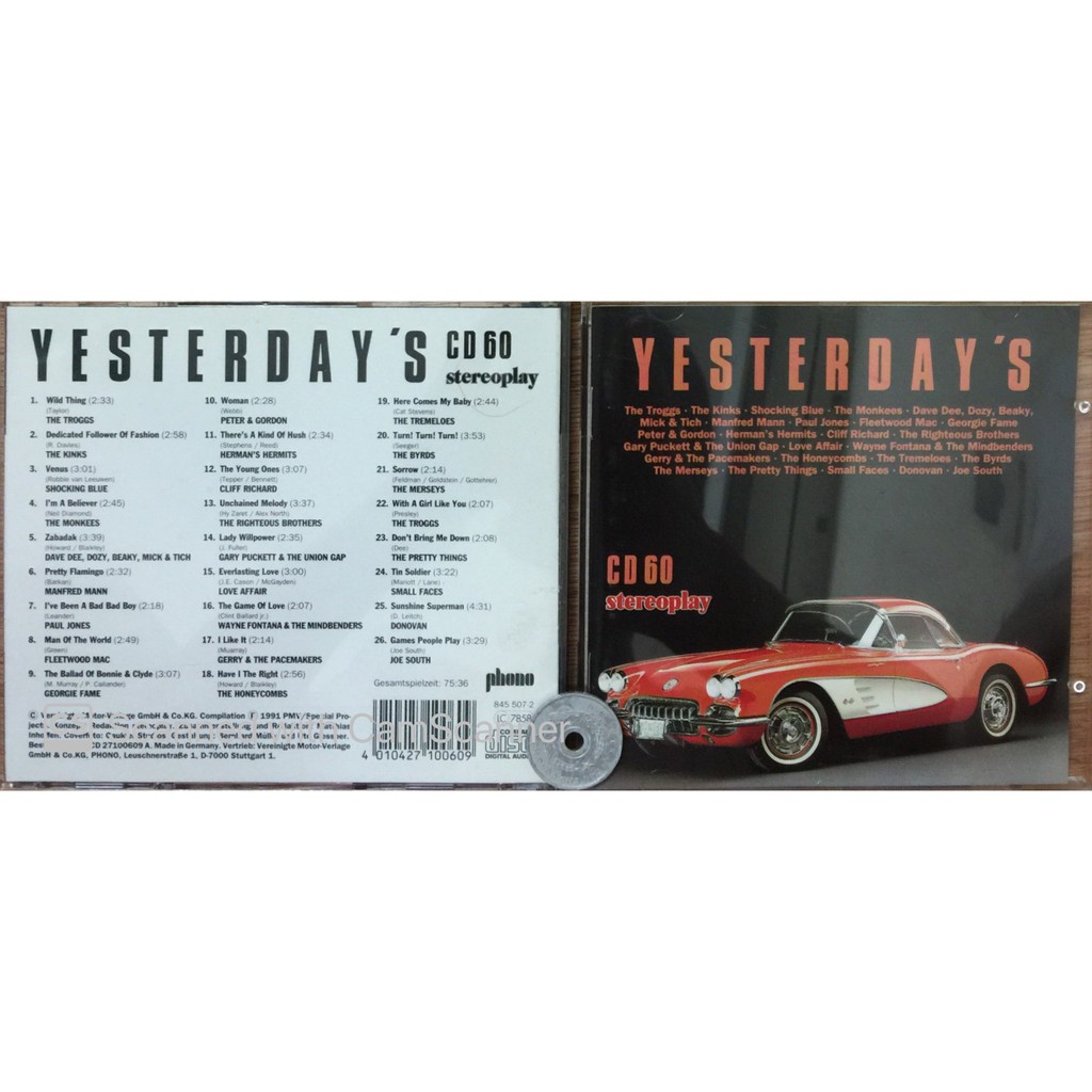 stereomate - CD gốc: Stereoplay Yesterday's CD 60