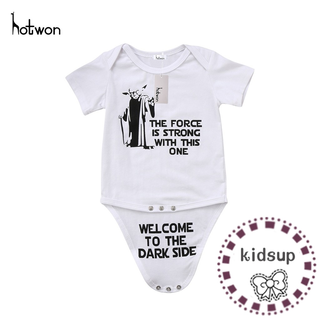 Bộ bodysuit bằng cotton dễ thương cho bé